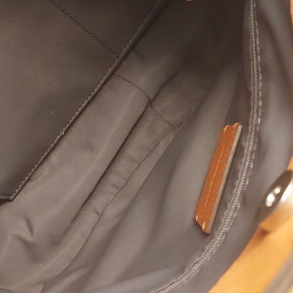 Nordstrom Treasure and Bond Suede Hobo Shoulder Crossbody Bag Orange Rust W… - Picture 9 of 13